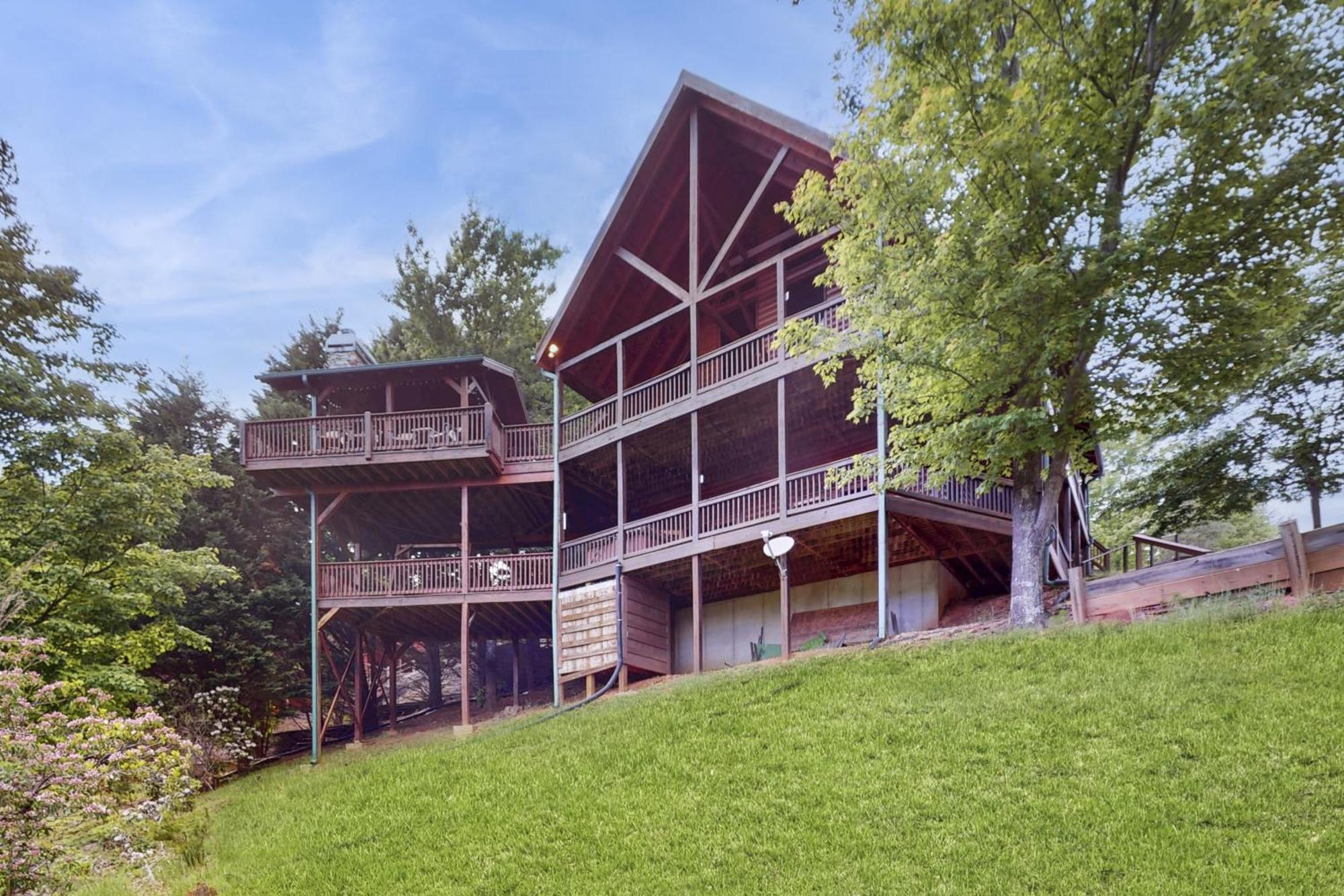 בלו רידג' Lights Lodge מראה חיצוני תמונה